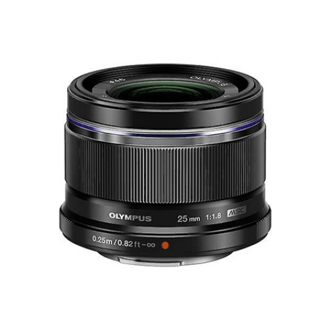 OBJ. M.ZUIKO DIGITAL 25MM 1:1.8 (PRETO)