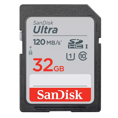 SANDISK CARTÃO ULTRA SD 32GB 120MB  C