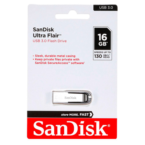 SANDISK PEN ULTRA FLAIR 3.0 16GB  C