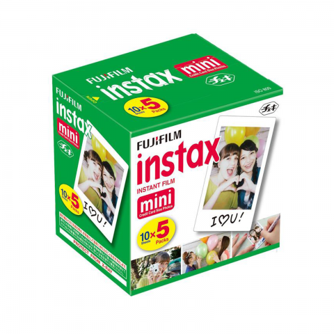 FUJIFILM CARGA INSTAX MINI 5X10 FOTOS