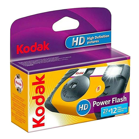KODAK MÁQUINA POWER FLASH 27EXP.+12
