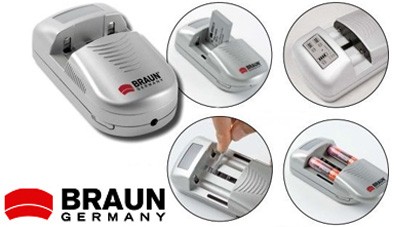 BRAUN CARREGADOR UNIVERSAL