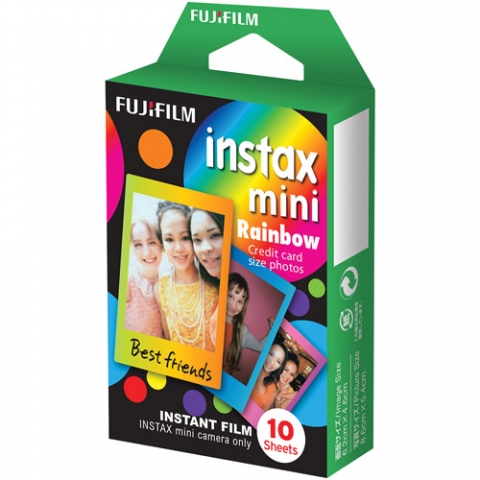 FUJIFILM CARGA INSTAX MINI RAINBOW
